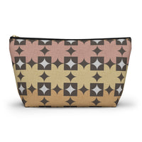 World's Fair Accessory Pouch w T-bottom in Pink